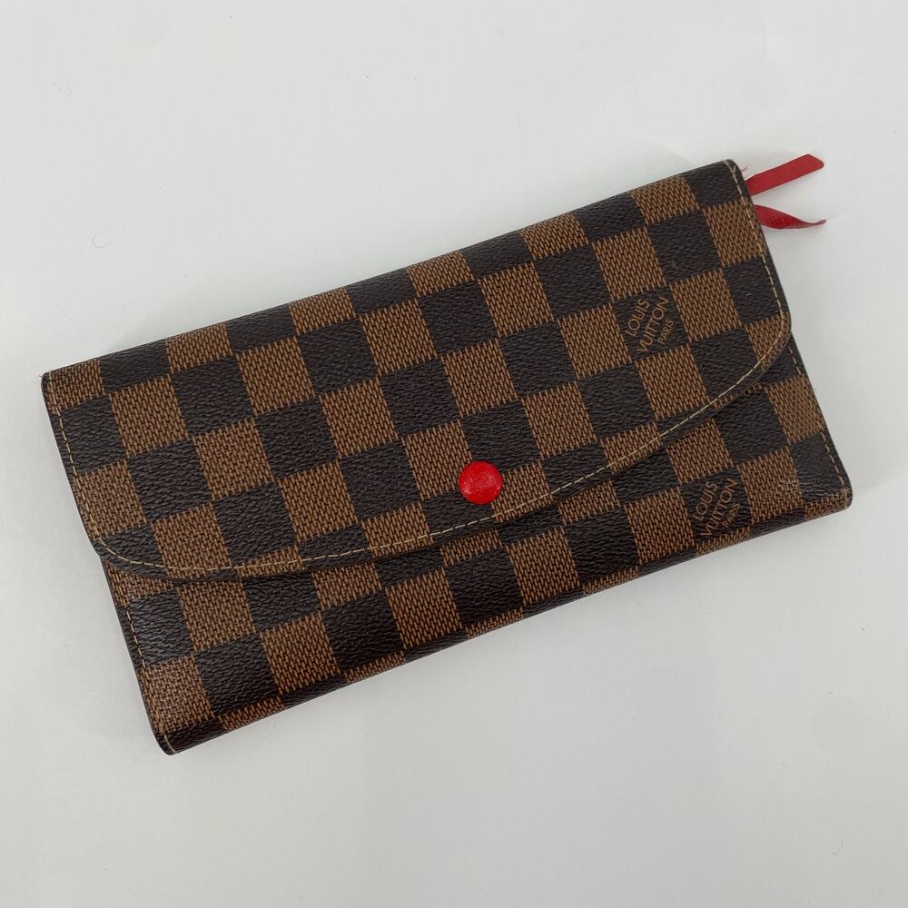 Louis Vuitton Damier Ebene Emilie Wallet